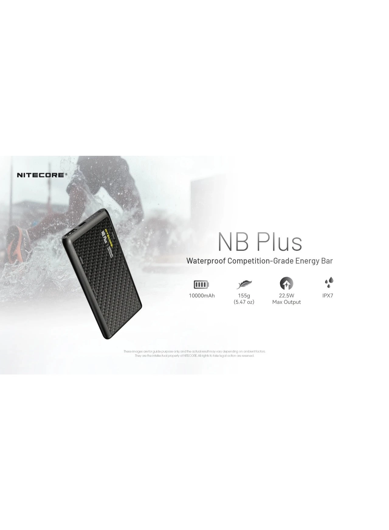 NB Plus - 10,000mAh 5V/3A Fast Charging