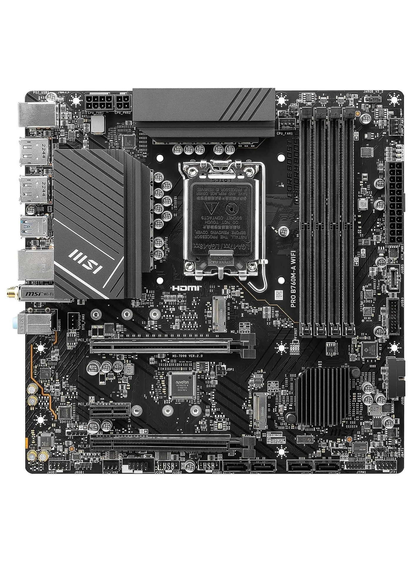 B760M-A - LGA1700 DDR5 WiFi 6