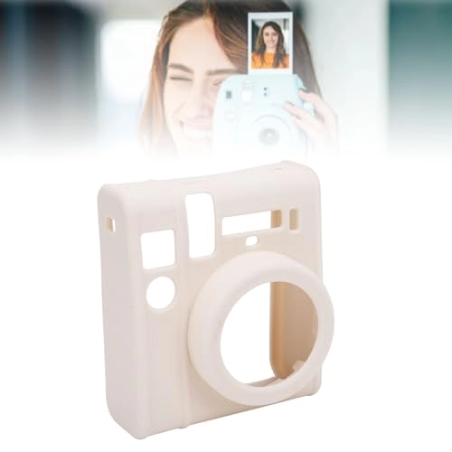 Instant Camera Silicone Case - Shockproof Beige