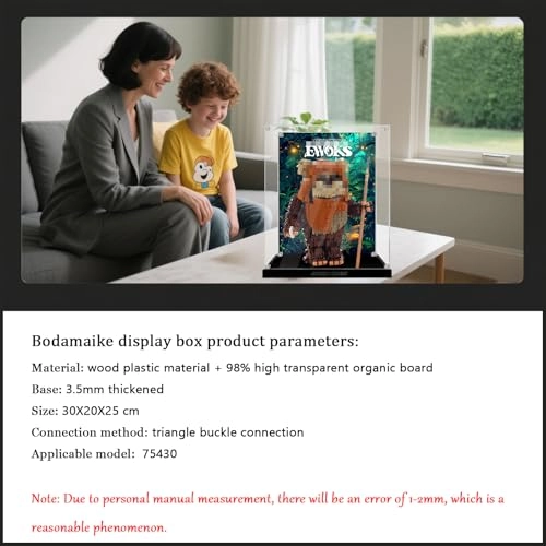 Display Case for Lego 75430 - 30 x 20 x 25 cm transparent