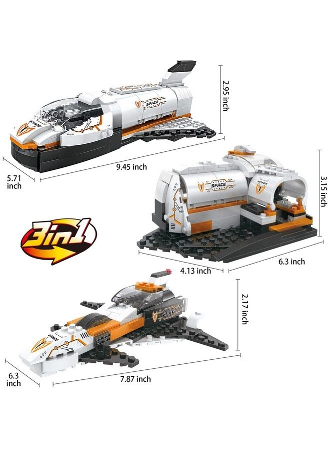 Space Ship Building Sets - Space 168 pcs