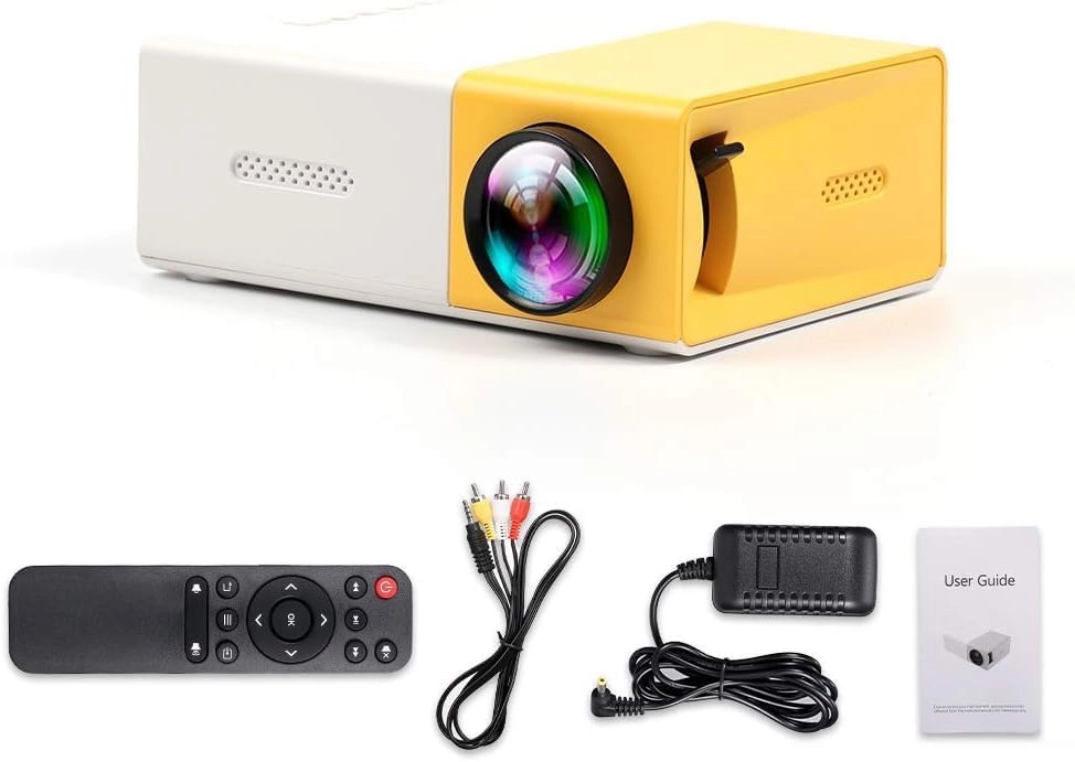 D&D ENDLESS VALUE Mini Portable Hd Projector 2000 400 Lux