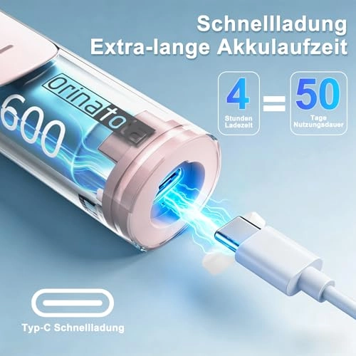 3862 - 8 Brush Heads 3 Modes White