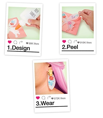 Experiments with Ember's Fairy Wing Earrings - Science 6 pieces