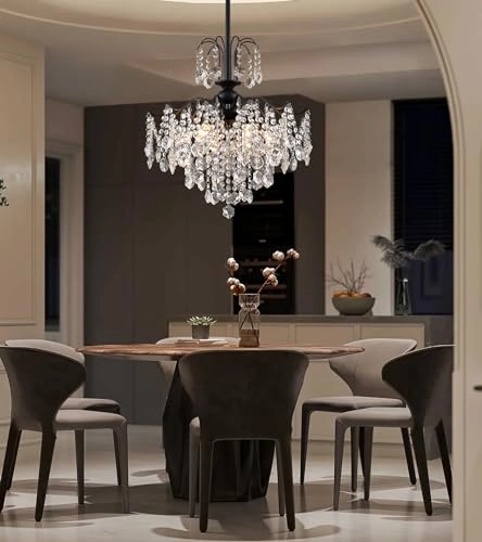 Crystal Chandelier - Dimmable