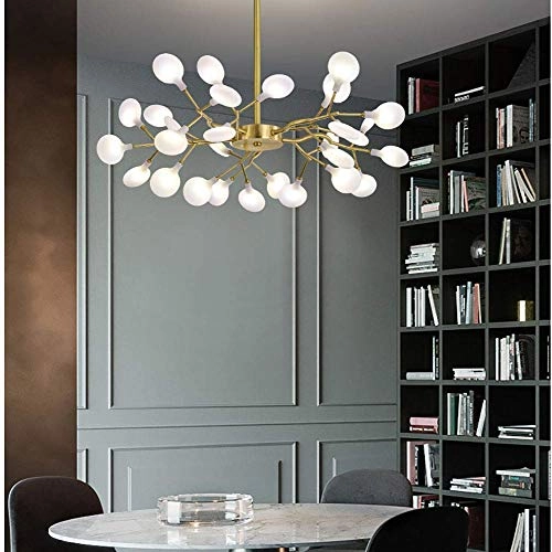 Firefly Pendant Lighting - 45 Lights Golden