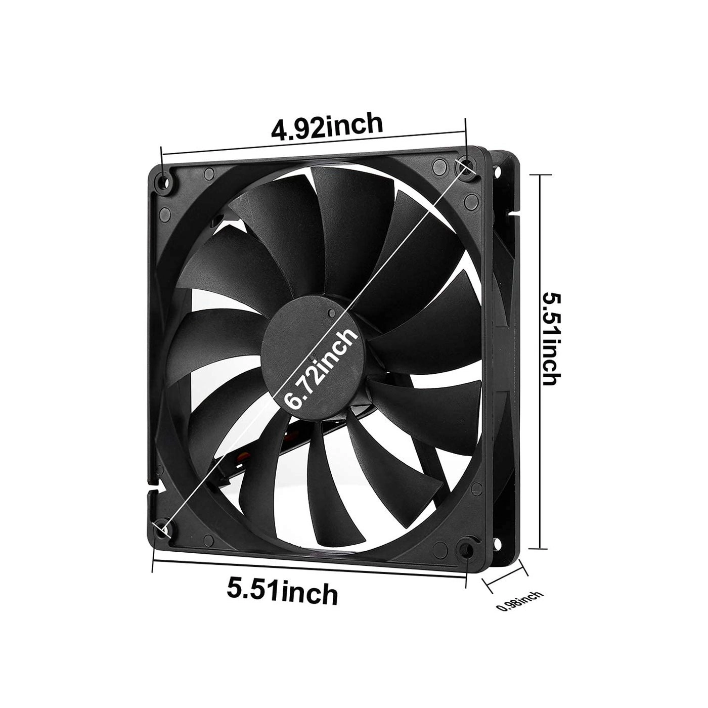 PC Case Fan - 2-Pack 140mm