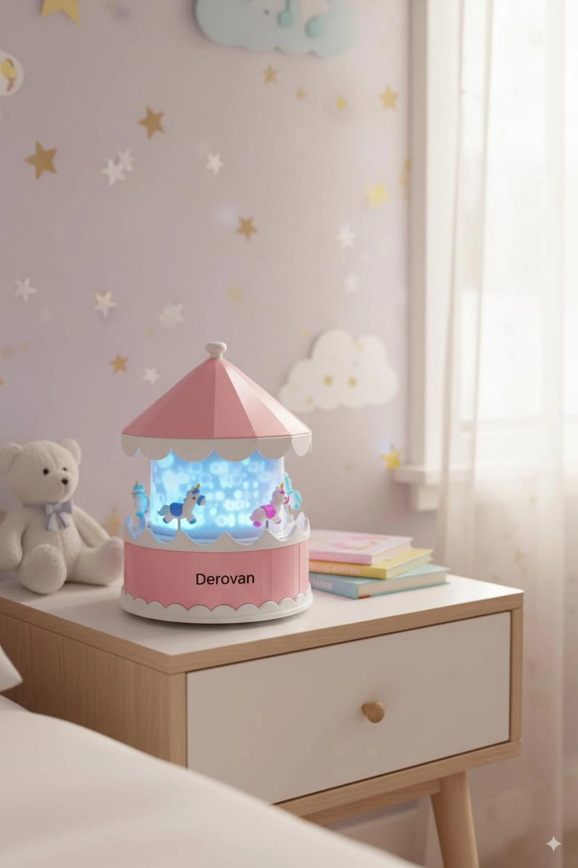 Starry Sky Projection Light - USB Rechargeable 8 LED Color Options