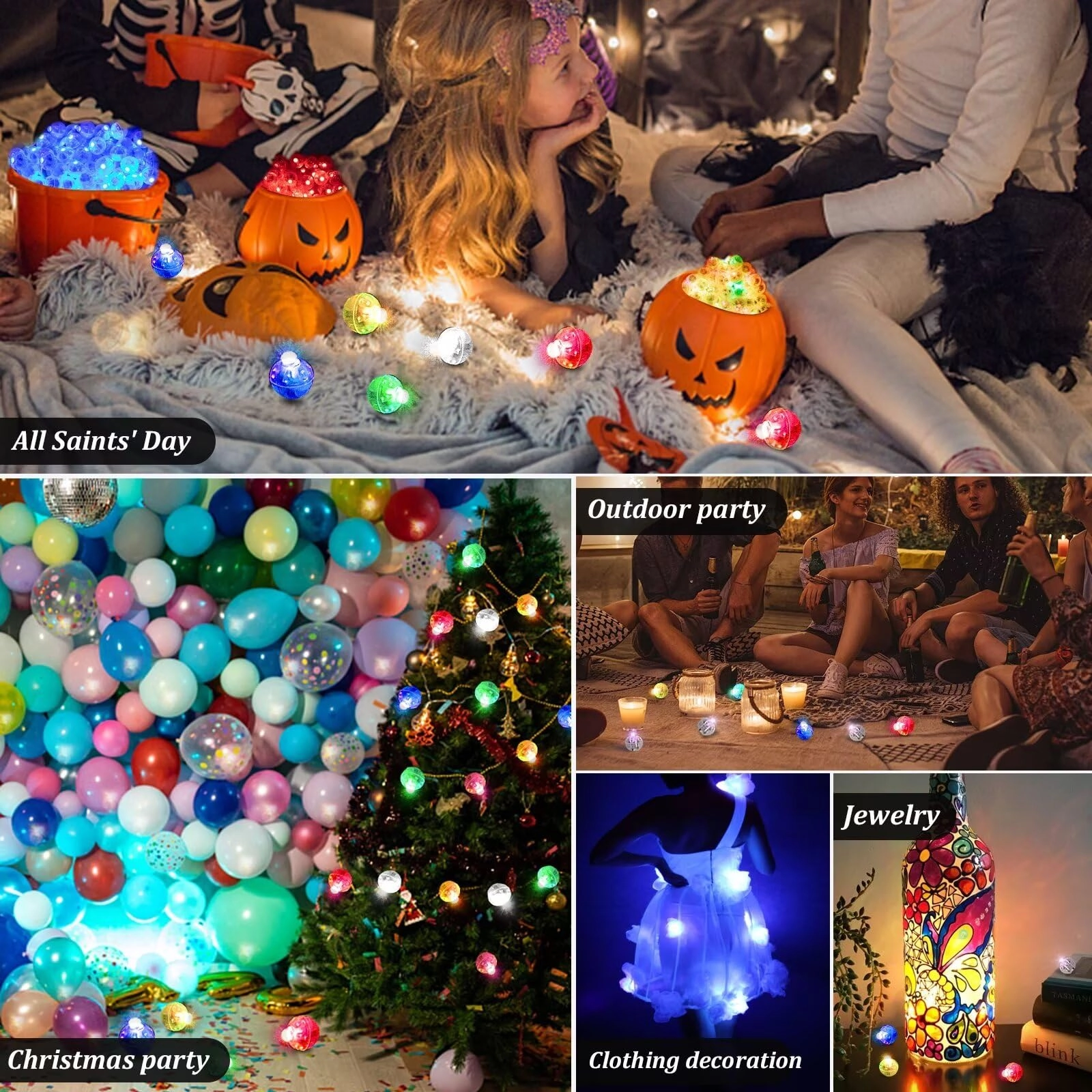 Balloon Lights - 100Pcs Warm White