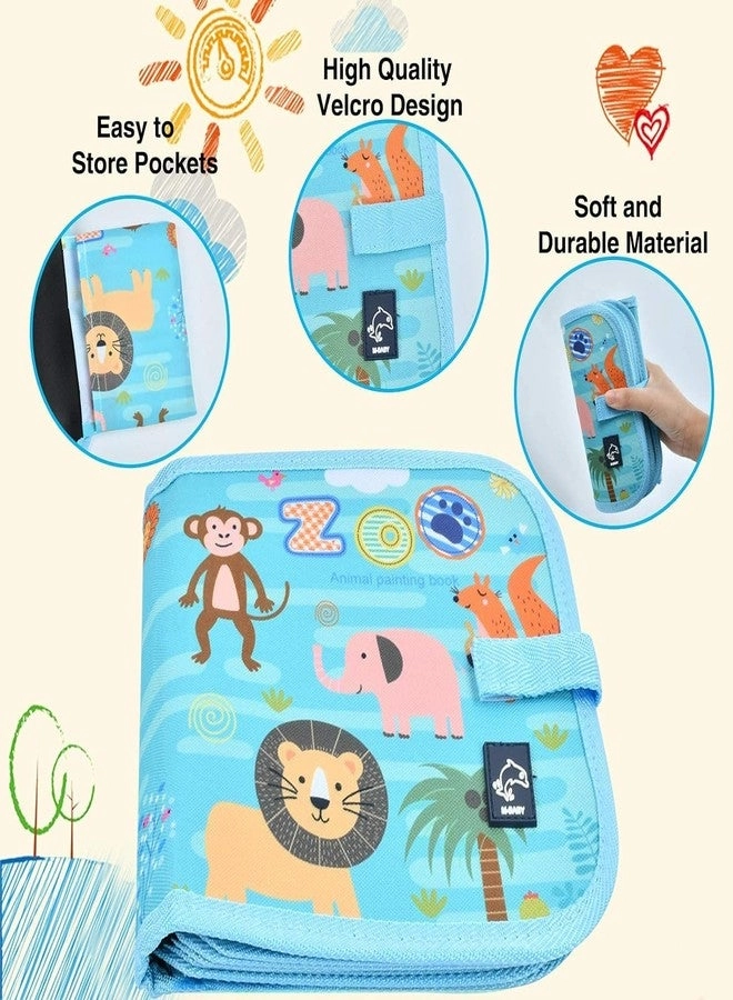 Doodle It & Erase - Kids Coloring Doodle Slate Board Book