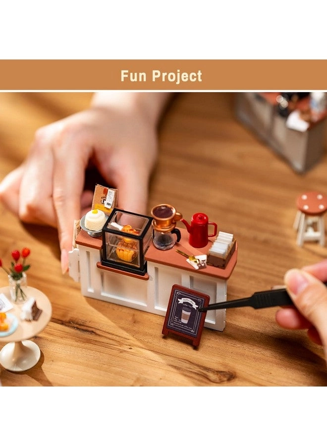 DIY Miniature Dollhouse Kit - Simon's Time Cafe