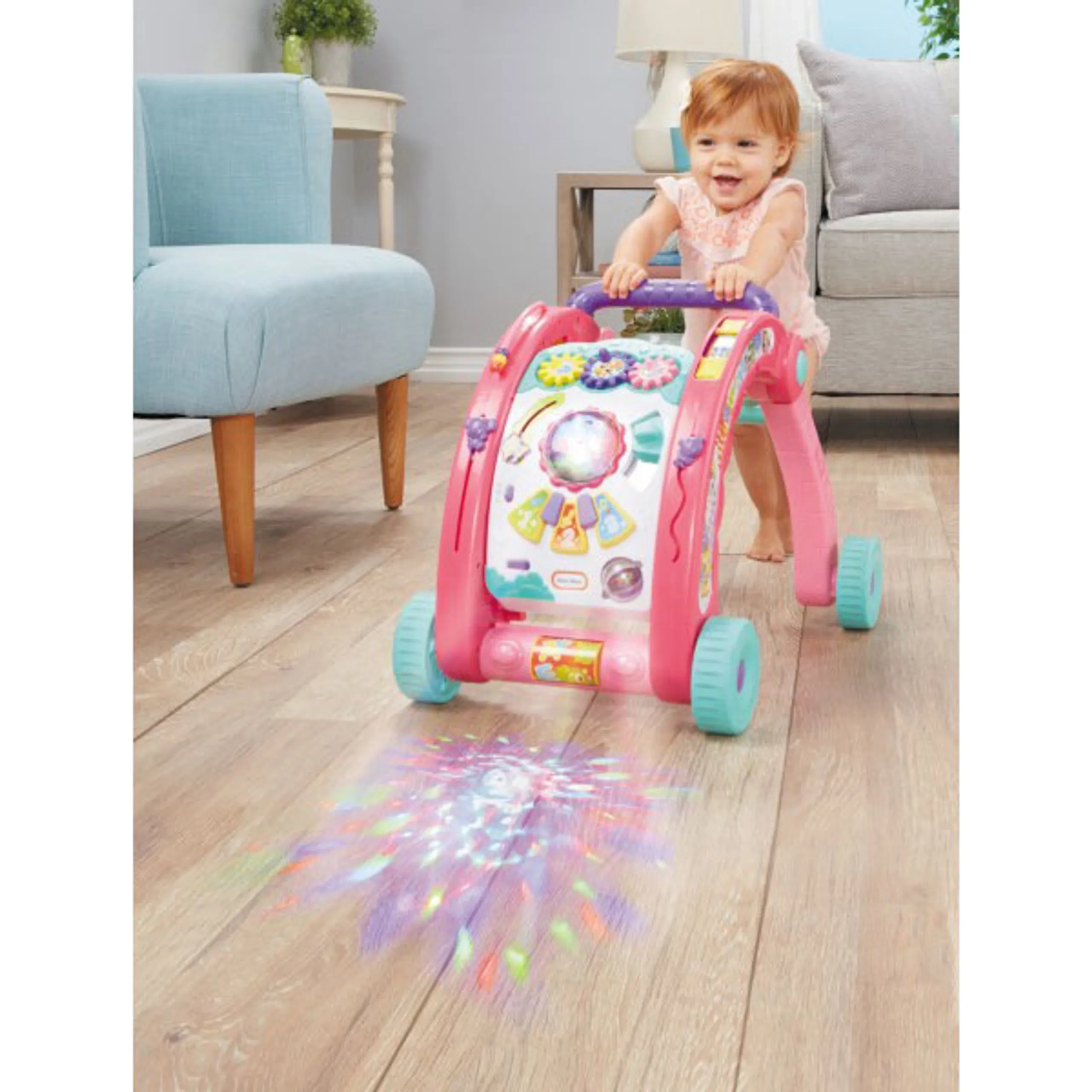 3-in-1 Walker - Pink Lights