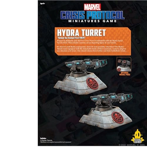 Marvel Crisis Protocol: Hydra Turret Terrain Pack