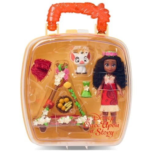 Moana Mini Doll Playset - 5 Inch Plastic Fabric Ages 3+
