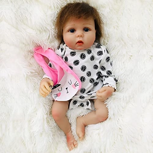 Reborn Baby Doll - 55cm 22" Vinyl Cotton Body