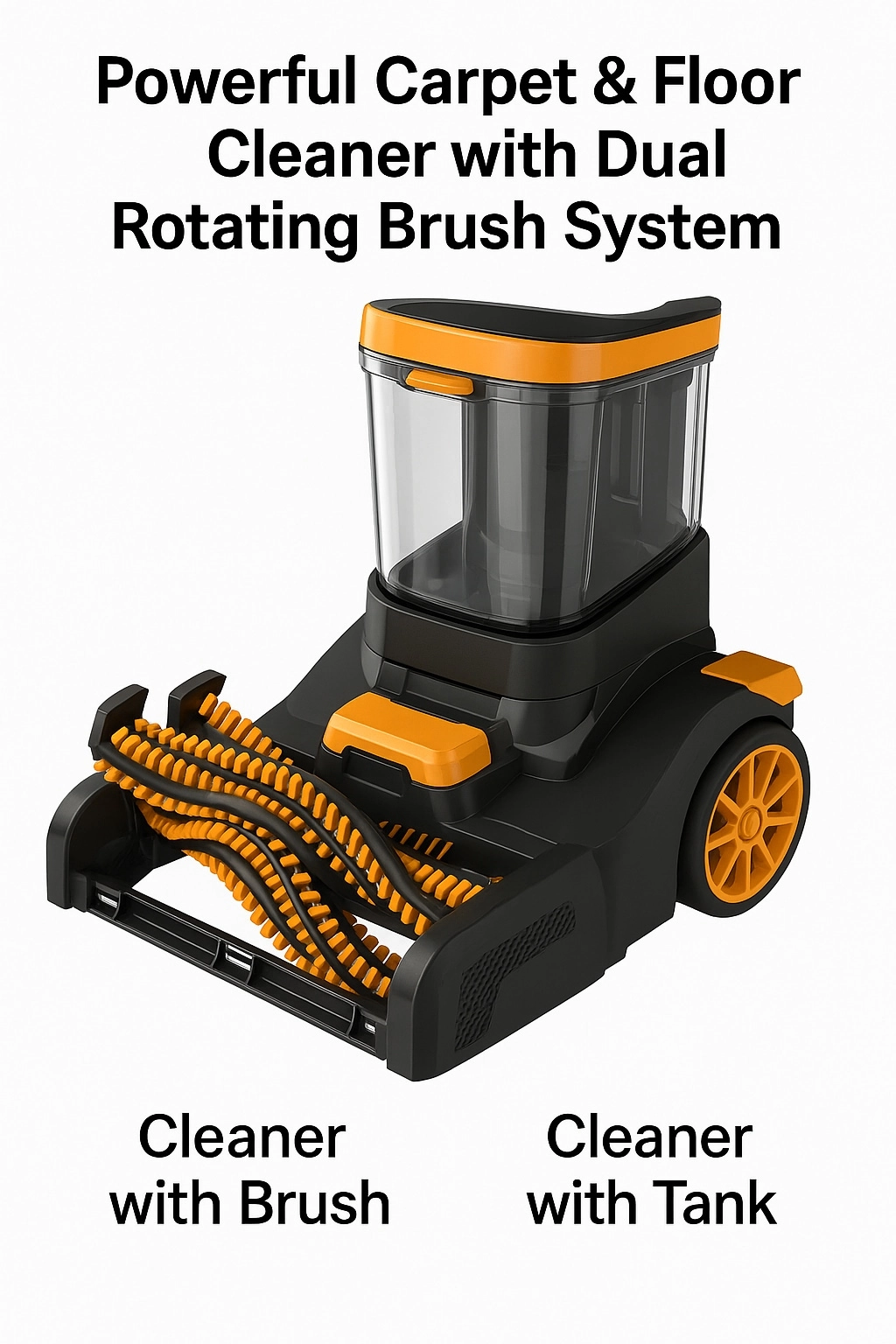 Carpet & Floor Washer Vacuum Cleaner - 3-in-1 800W