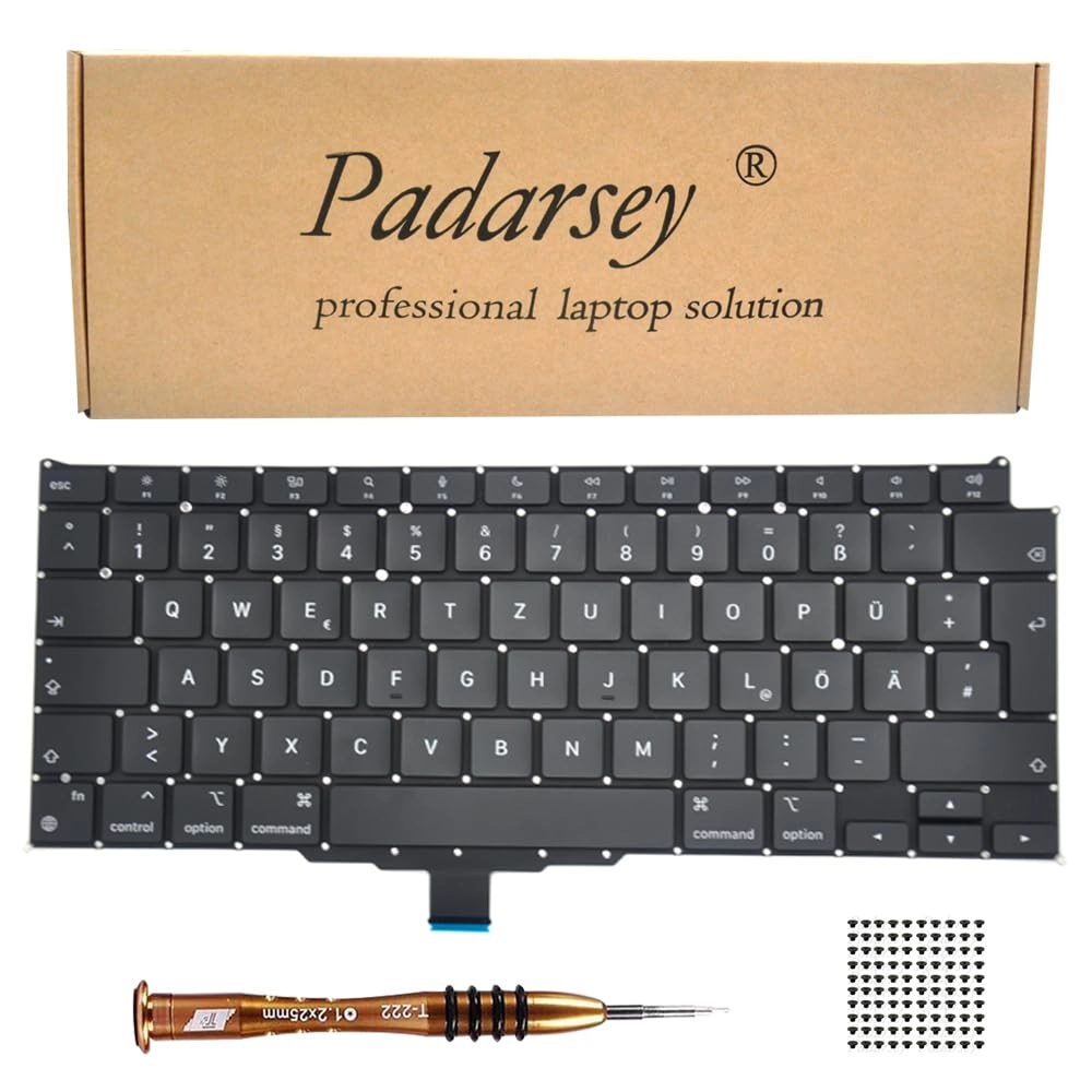 Pardarsey MacBook Air Retina 13 Inch M1 A2337 + Screws + Screwdriver - DE Wired