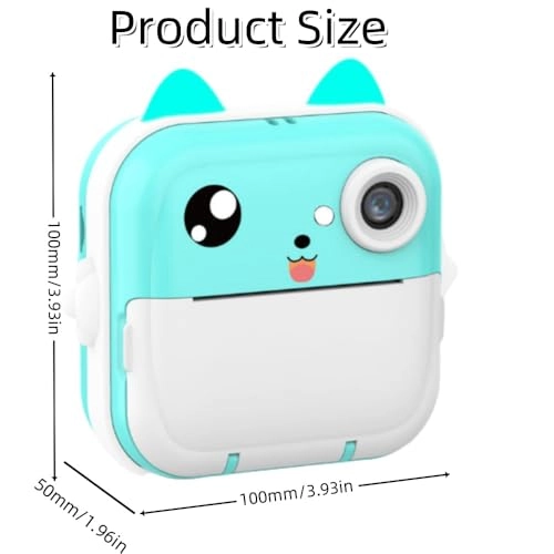 Children's Camera - 24MP Rechargeable Instant Print
