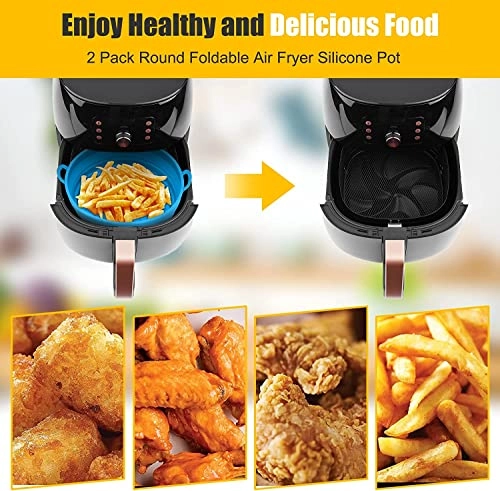 Air Fry Silicone Insert - food grade silicone 2pcs