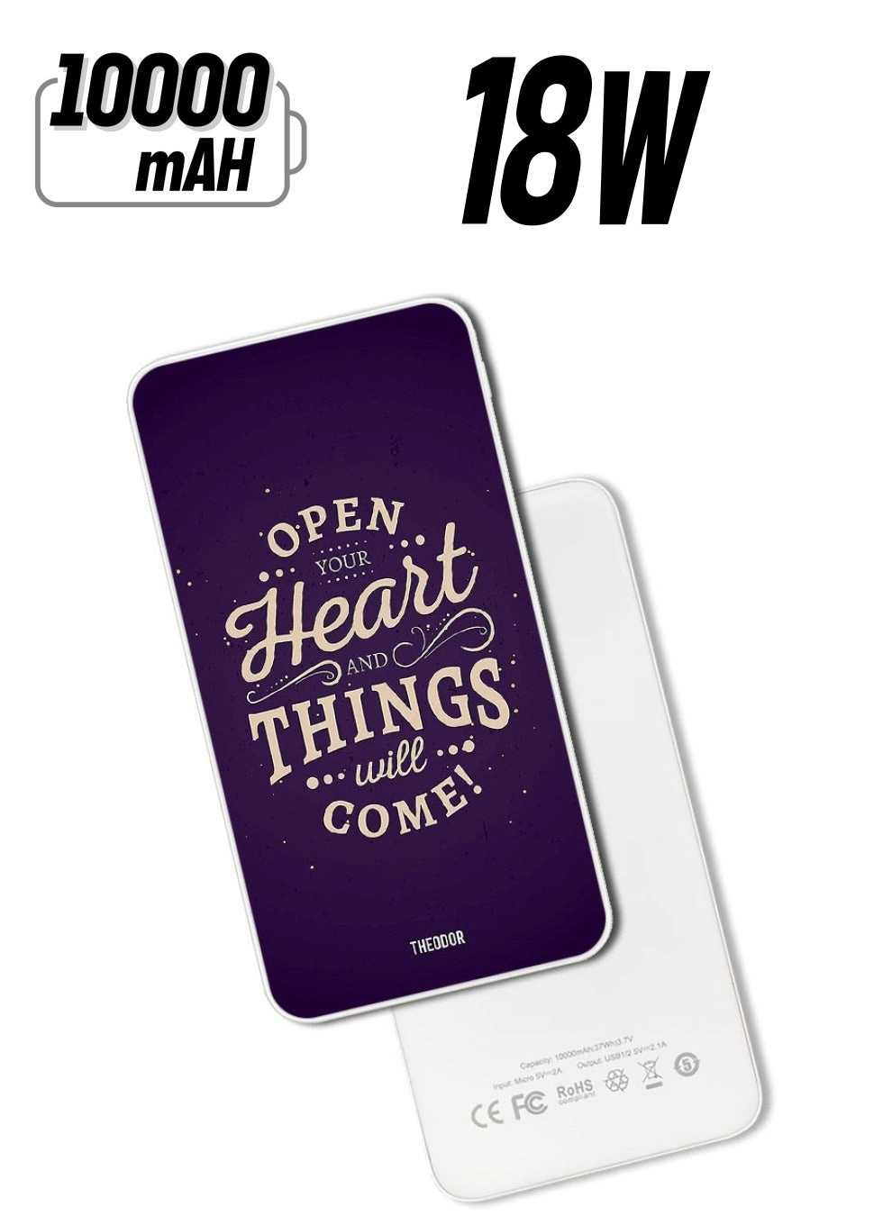 Theodor PPBA406 - 10000 mAh 18W PD