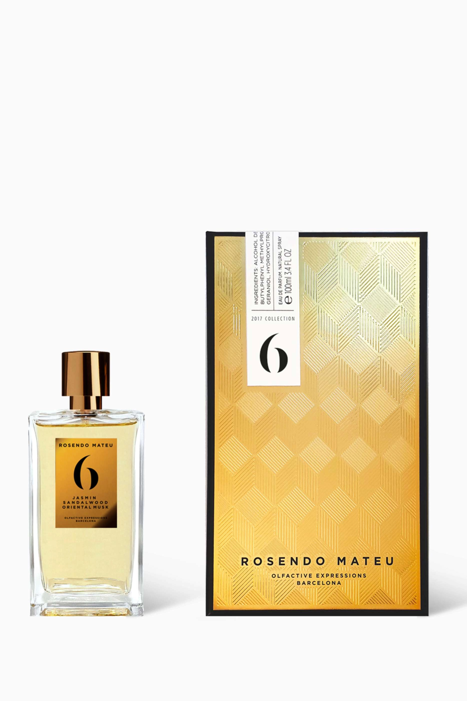 6 Jasmin Sandalwood Oriental Musk Eau de Parfum 100 ml