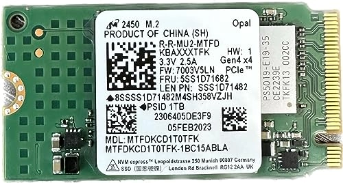 2450 NVMe SSD - 1TB M.2 2242