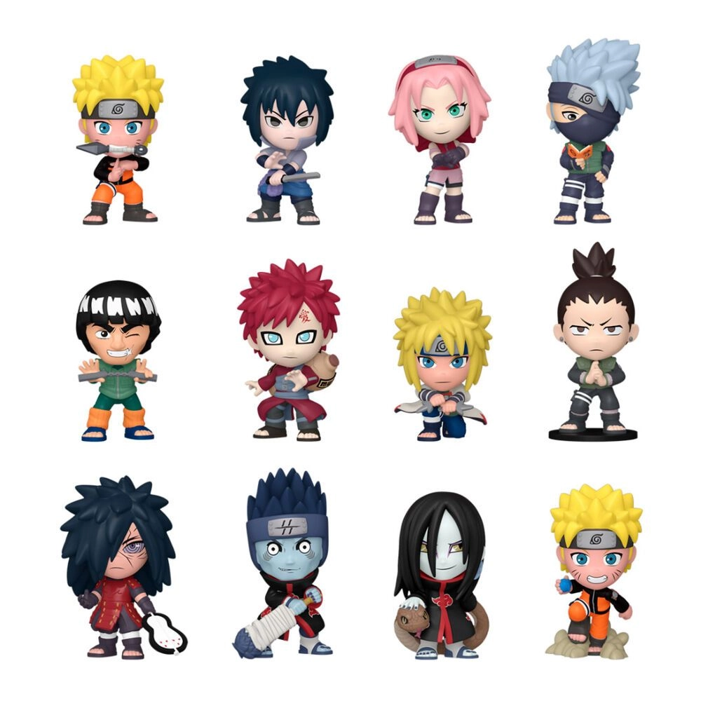 FUNKO Mystery Mini Animation: Naruto - 12PC Vinyl