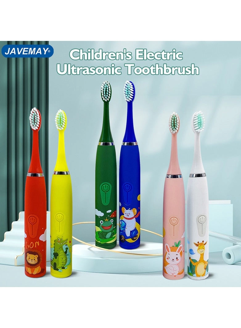 Electric Toothbrush - Children's Cartoon Pattern Ultrasonic