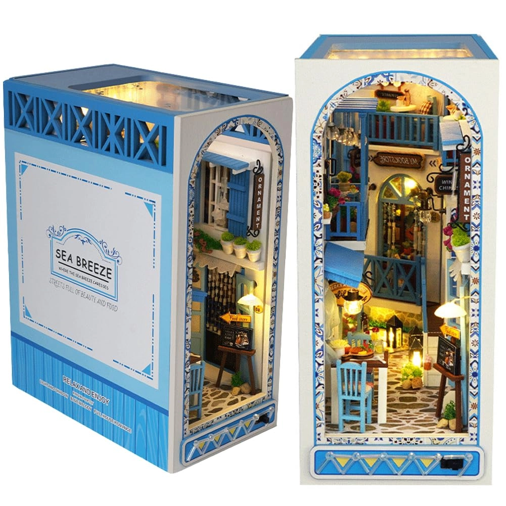 Book Nook Kit - DIY 3D Wooden LED
