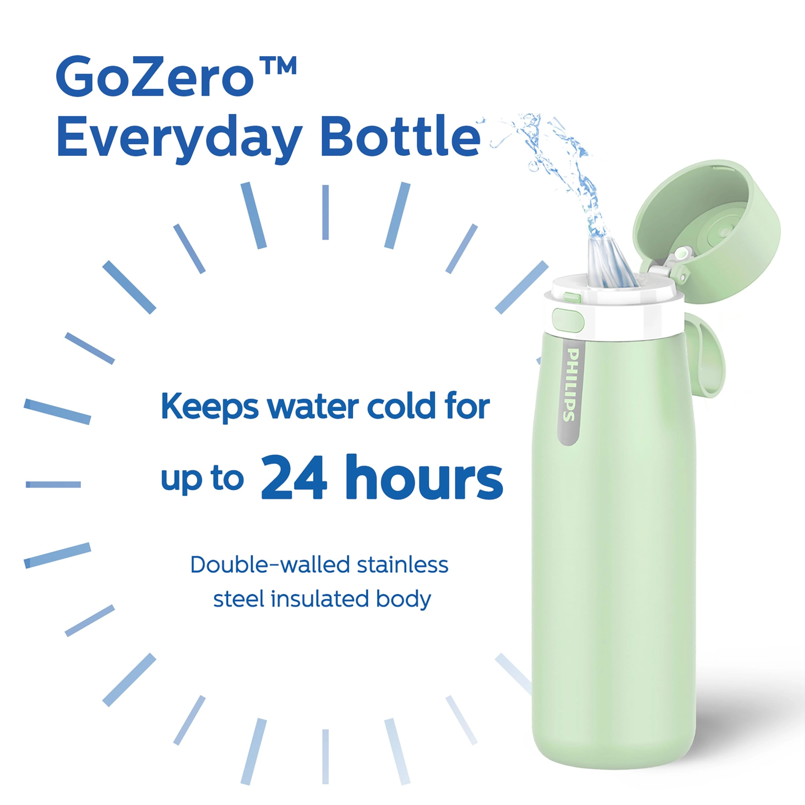 GoZero Everyday Water Bottle - Water Filter
