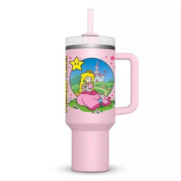 PYRAMID Super Mario Peach Reusable Cup - 1130 ml
