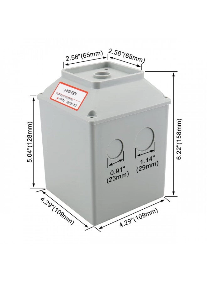 Master Switch Exterior Box - 660V 63A 3 Position 3 Phase