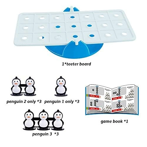 Balance Penguin - 3 4 5 6 7 8