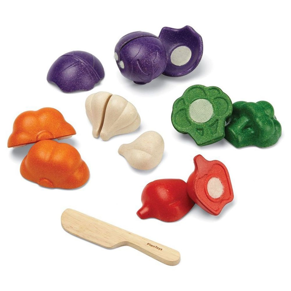Fruit & Vegetable Play Set - 3 +