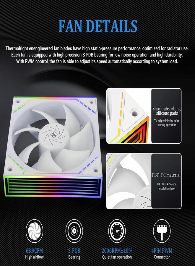 Frozen Notte 360 - 3 fan(s) 120mm