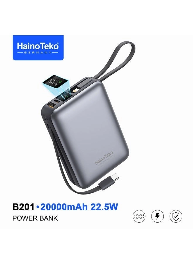 B201 - 20000mAh 22.5W Fast charging