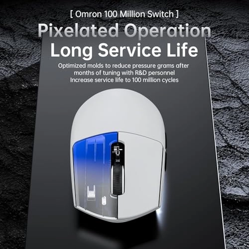 G3PRO Mouse - 2.4G Wireless, Bluetooth, USB