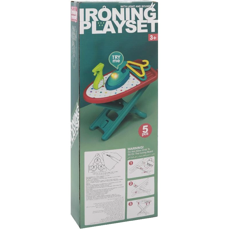 Ironing Playset - Light and Sound Pretend Play (XG223)