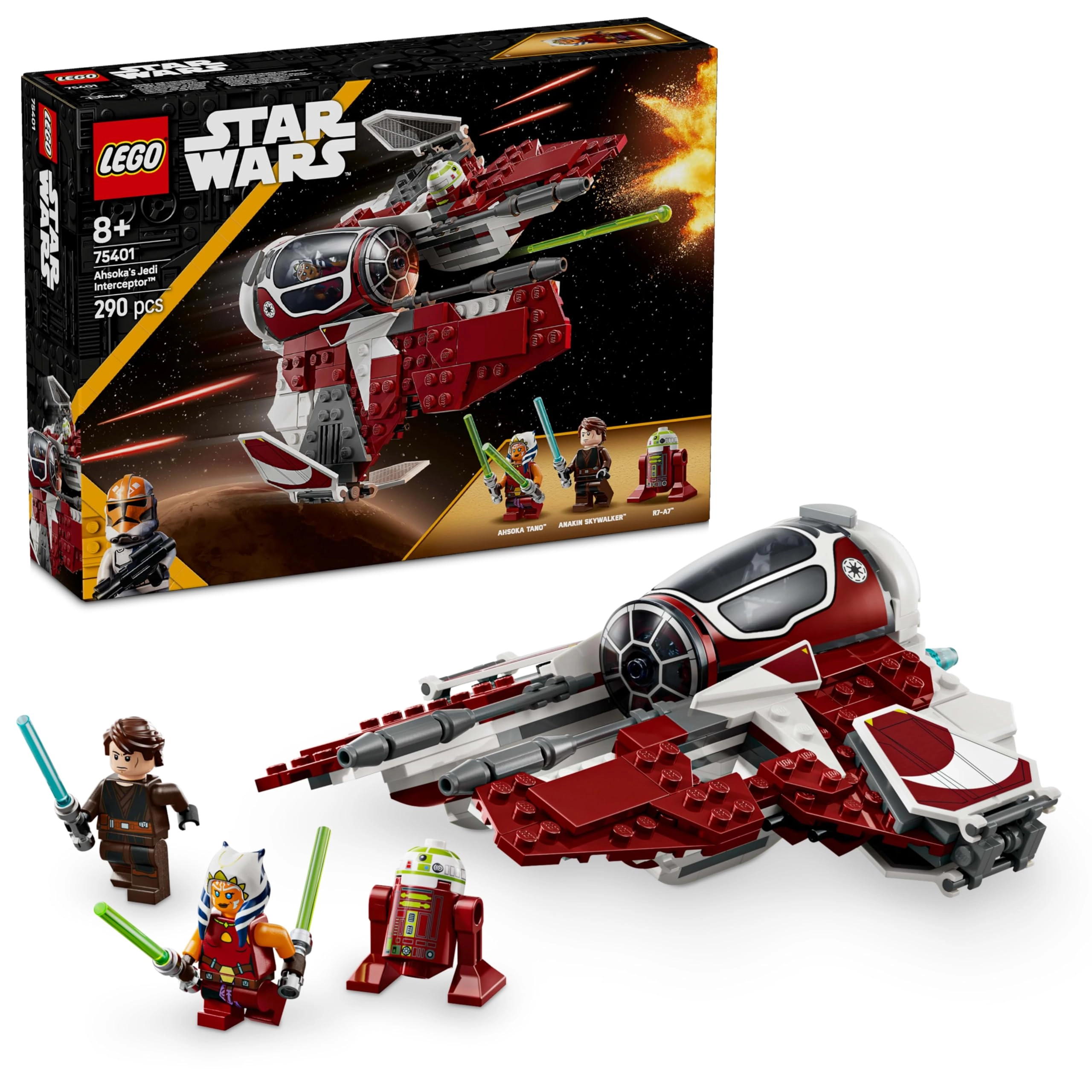 Star Wars Ahsoka’s Jedi Interceptor (75401)