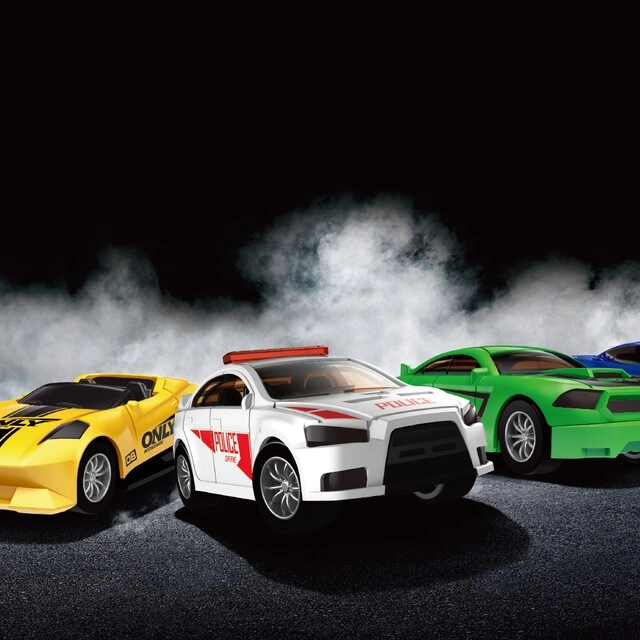 Slide Die Cast Toy Car Play Set - 16pcs