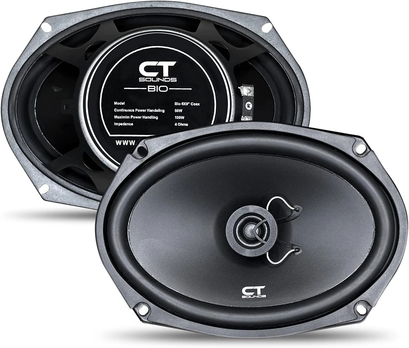 BIO-6X9-COX - 6x9 Inch 2-way coaxial