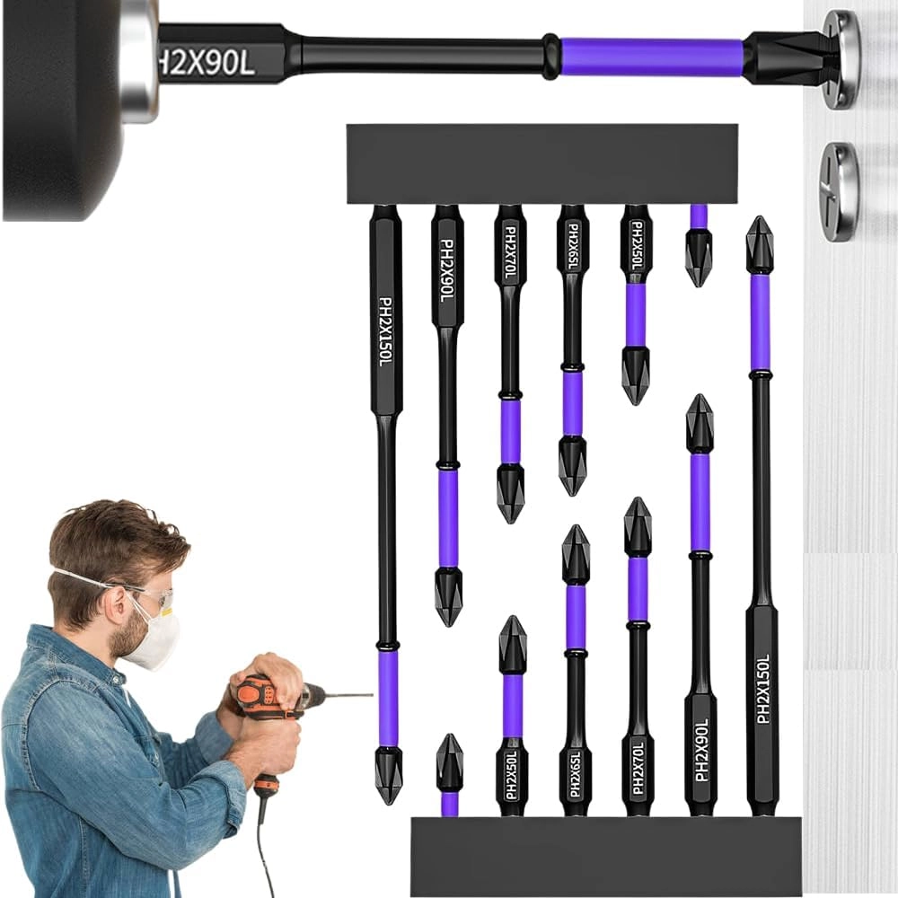 klarako Magnetic Bits - PH2 6Pcs 62HRC
