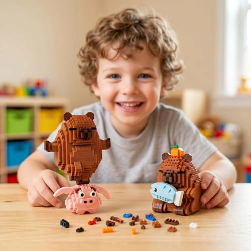 Capybara Building Blocks