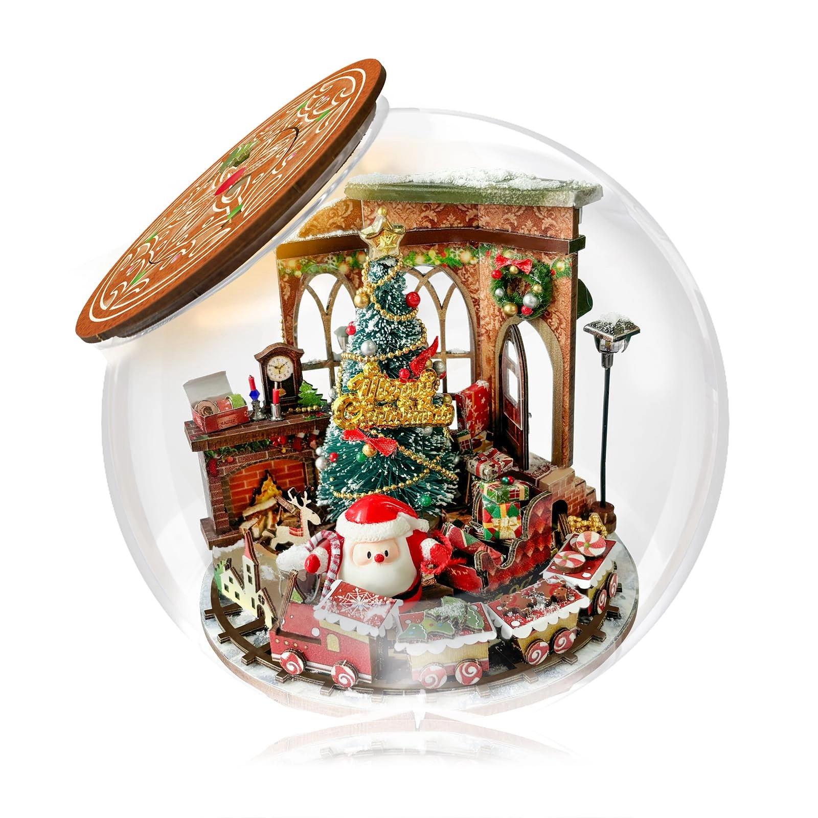 CUTEROOM Miniature House Kits - Christmas Wonderland