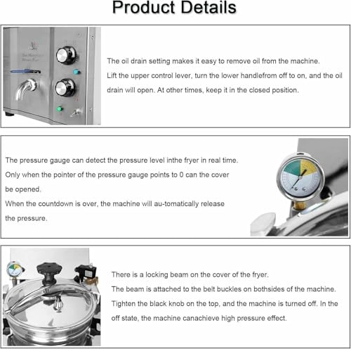 Electric Air Fryer OJHGRDFV-029 - 16L