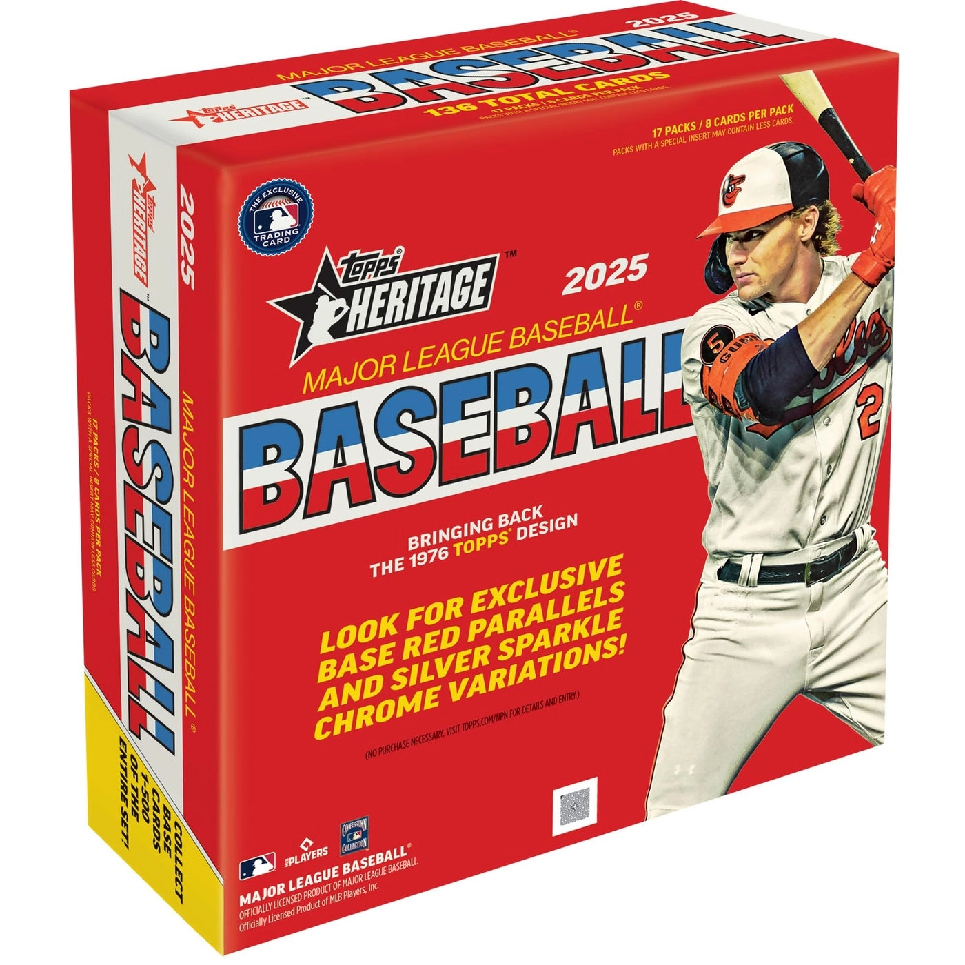 2025 Heritage Baseball - 500pcs