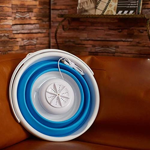 Portable Folding Bucket Washing Machine - Ultrasonic Turbine USB