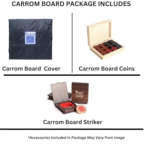 Precise Carrom Board - 20mm Bulldog