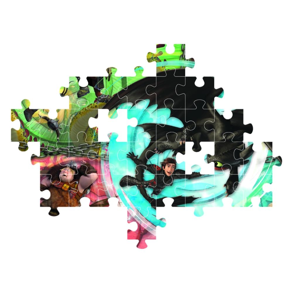 How to Train your Dragons Puzzle (ALGT-25035) - 104 pcs