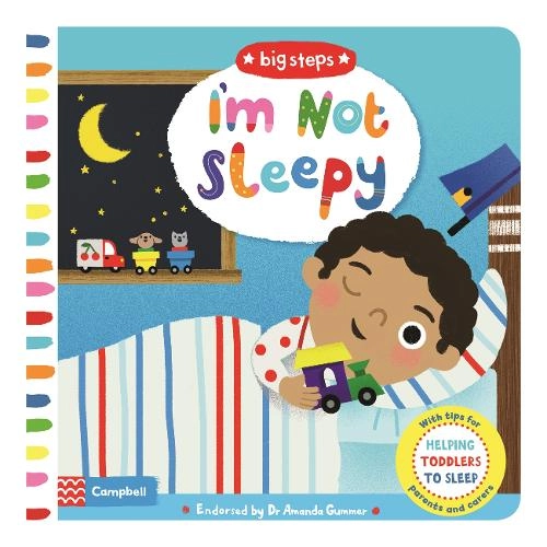 Pan Macmillan I'm Not Sleepy Helping Toddlers Go To Sleep Cloth Book